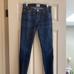 Hudson skinny leg stretch jeans